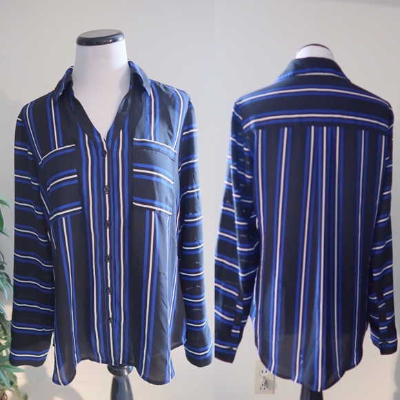 🌵Express/ Satin& button down Shirt for women - Picture 2 of 6